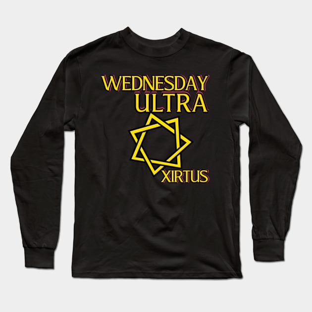 WU WEDNESDAY ULTRA HEPTAGRAM Long Sleeve T-Shirt by Xirtus